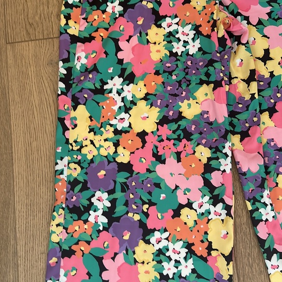 Floral AFRM wide leg pants. - Picture 3 of 7